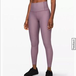 Lululemon legging light purple